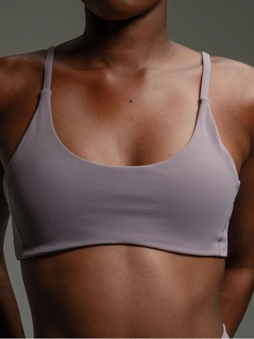 Kano Fitness Charm Sports Bra Shark Lilac Purple Small